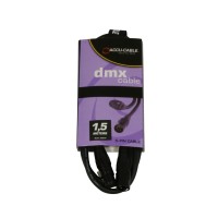AC-DMX5/1,5 -5 p. XLR m/5 p. XLR f 1,5m AC-DMX5/1,5 -5 p. XLR m/5 p. XLR f 1,5m